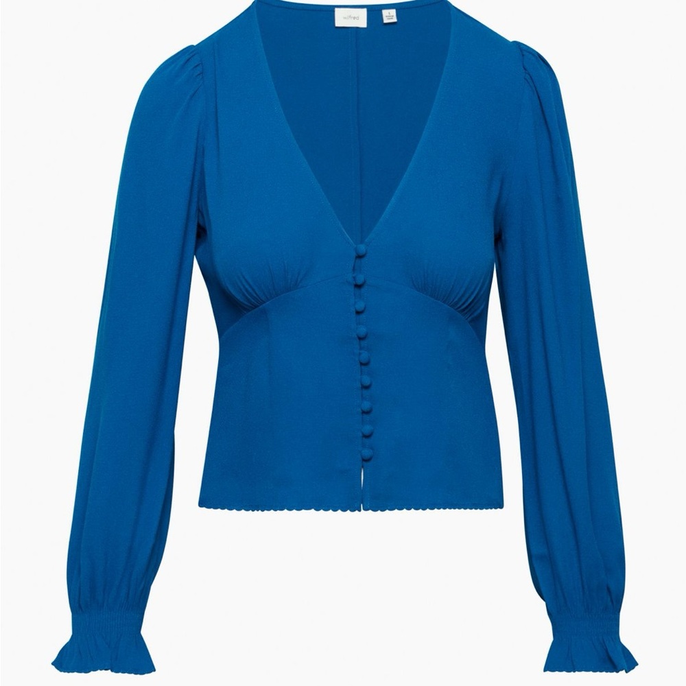 Aritzia Wilfred Spellbound Blouse (Size 2XS)